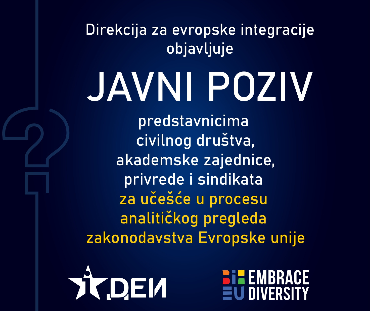 javni poziv zakonodavstvo 1717502275